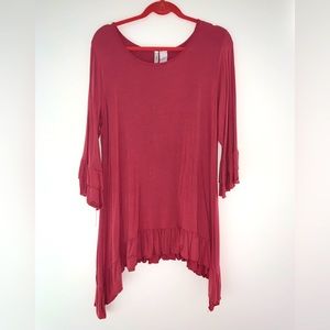 Forgotten Grace Corally Pink Top